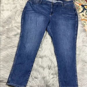 Madewell Curvy Roadtripper Blue Jeans Size 37 Plus Size